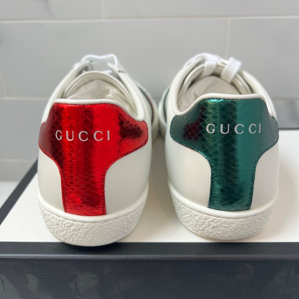 ♥️ GUCCI Ace Heart Sneakers NIB ♥️ - Picture 2 of 6